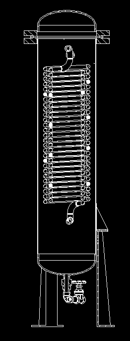 立式盘管换热器